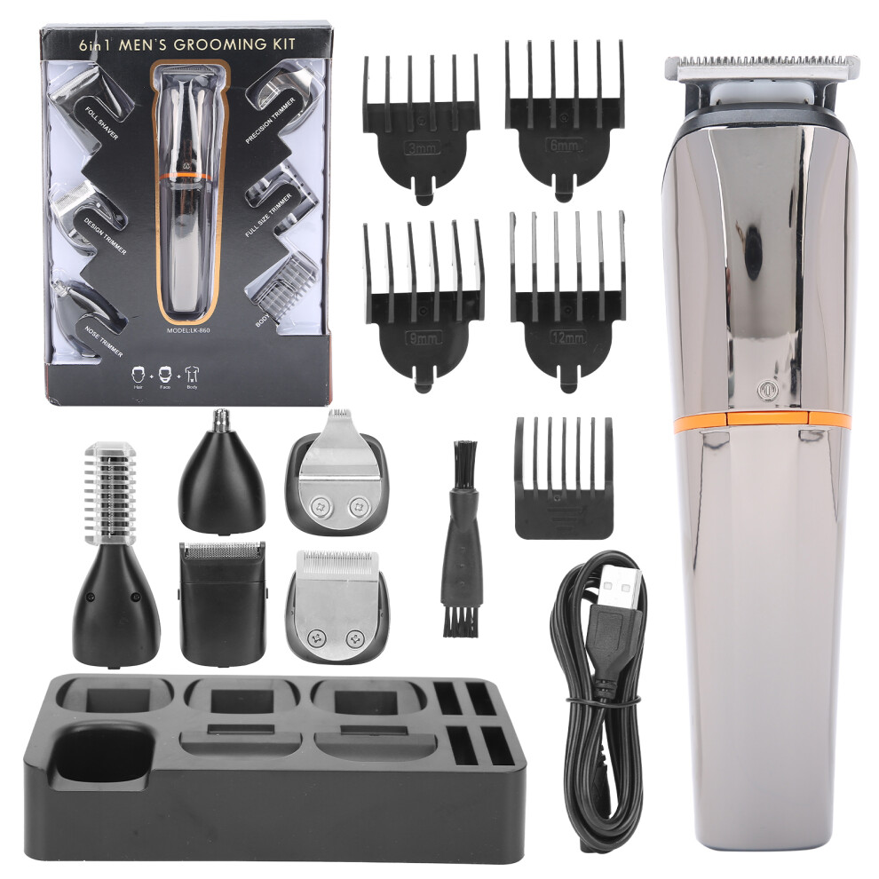 Innovative Grooming Kit, Beard Trimmer & Waterproof, Features Safe Sharp Blade & USB Charging for Unmatched Convenience & Style Mastery For Daily Use