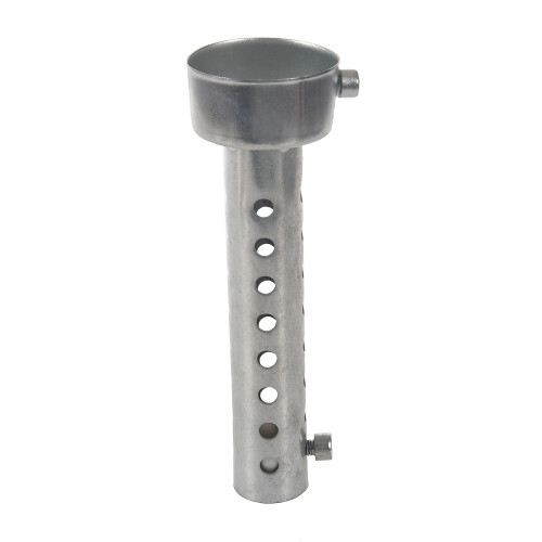 Silver Motorcycle Exhaust Can Muffler Insert Baffle DB Killer Silencer 45mm x 140mm 1