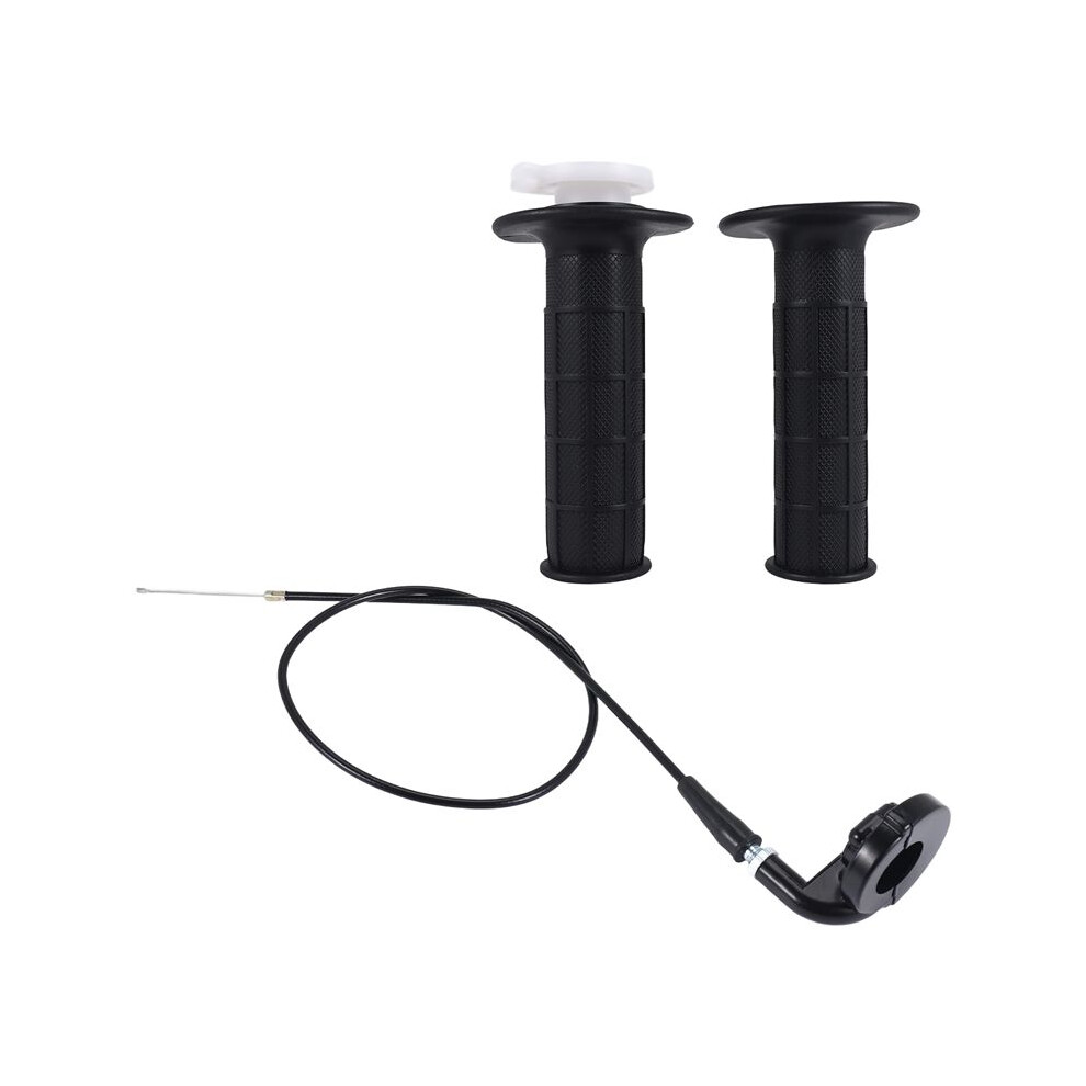 22Mm Twist Throttle Hand Grip & Cable For Atv Quad Pit Dirt Bike 50 To 190 Cc 6032229974996
