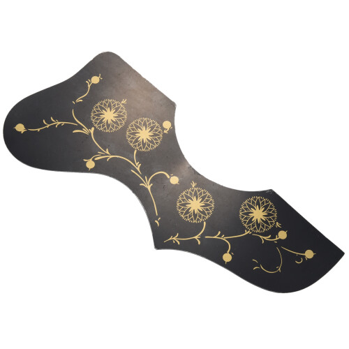 Blomsterdekoration EJ200 Stil Akustisk Gitarr Pickguard, Svart 1