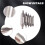 6 PCS HSS Combined Center Drills Bit Set Countersink 60 Degree Angle 5/3/2.5/2/1.5/1 mm 6