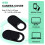 Webcam Covers (3 Pack), 0.7mm Ultra Thin Web Camera Cover Blocker for Mobile Phone, Laptop, Computer, , , Notebook, Tablet, Monitors, 2