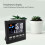 LCD Digital Hygrometer Termometer Temperatur LuftfuktighetsmäTare Rum Inomhusklocka 9