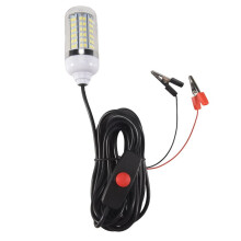 12V 15W Luz de Pesca 108 Piezas 2835 Led Luz de Pesca Submarina Señuelos Lámpara de Buscador de Peces Atrae Gambas Calamares Eufausiáceos ( +
