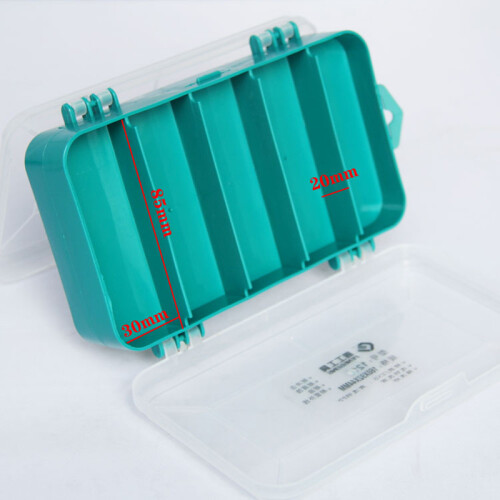 PENGGONG 13 Grids Tool Box Double-Side ToolBox Organizer Storage Box Multifunction Tool Case For Small Components 2