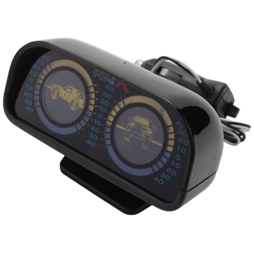 Euro Typer Auto Einstellbarer Kompass Balancer Steigungs Messer Tachometer 1