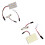 12 Smd Cob Led T10 4W 12V White Light Car Interior Panel Lights Dome Lamp Bulb 5