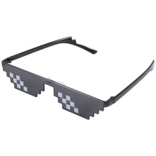 Thug Life Cosplay Sunglasses Japanese Pixels for Party / Cosplay Sunglasses Black 2