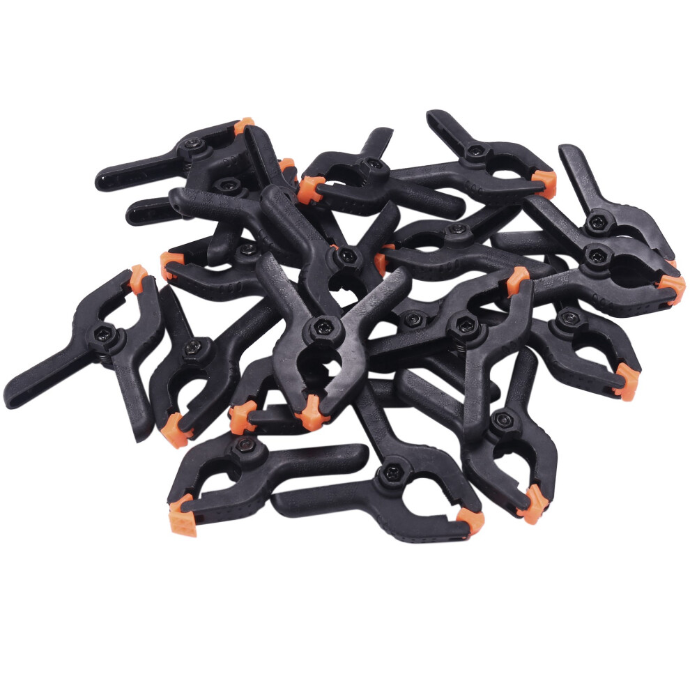 20Pcs Adjustable Nylon Spring Clamps 2 Inch Muslin Clamps For Photo Studio Backdrops Woodworking Diy Projects (2Inch) 4714147853905