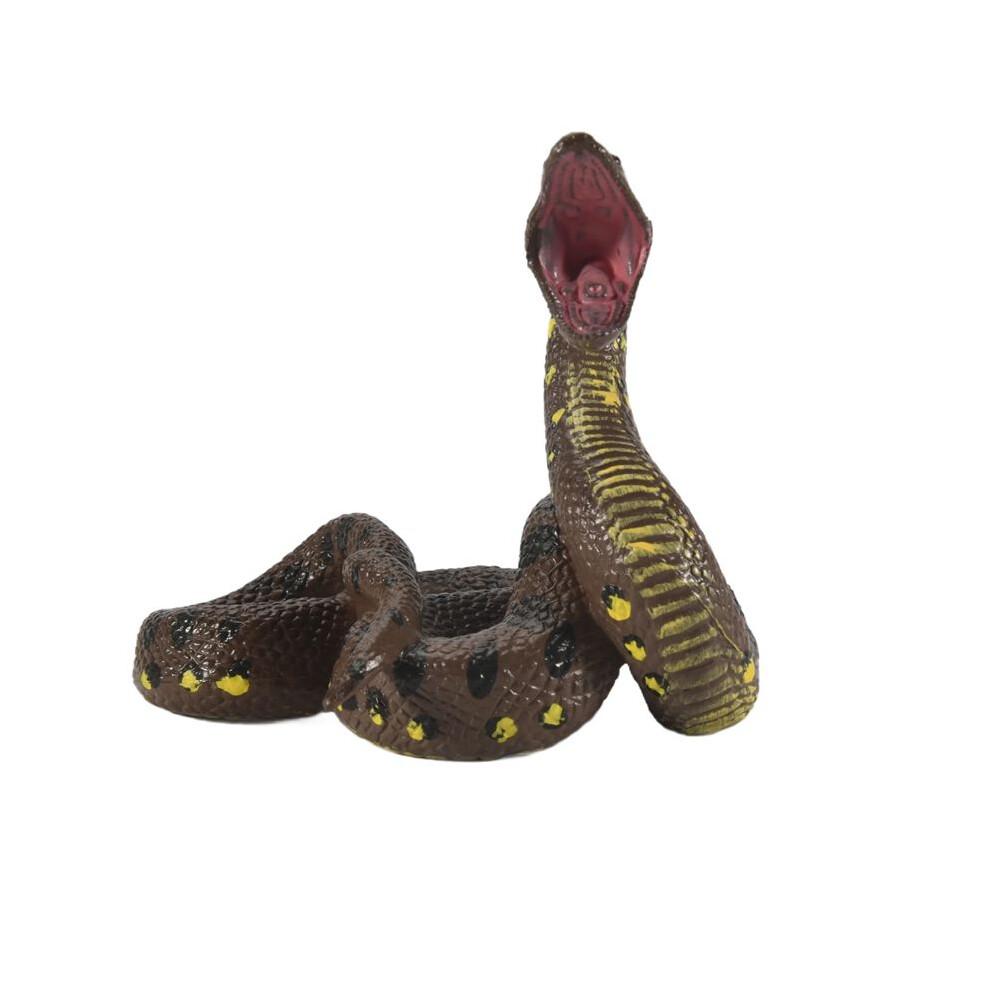 Children's Toy Snake Model Simulation Reptile Python Python Wild Animal Snake Model 6032350298336