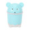 Cute Desktop Trash Desktop With Lid Small Paper Basket  Flip Plastic Trash Can 1