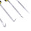 4 PCS Scraper Hook Tool Set Oil Seal Puller Rubber O-Ring Hook Seal Screwdriver Hand DIY Tools Remover Tools 7