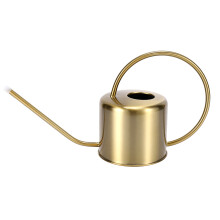 Watering Can Golden Garden Stainless Steel 1300Ml Small Water Bottle Easy To Use Handle Perfect For Watering Plants Flower