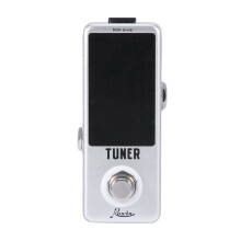 Rowin Hoch Präzision Echte Gitarre Chromatische Tuner Pedal Bypass