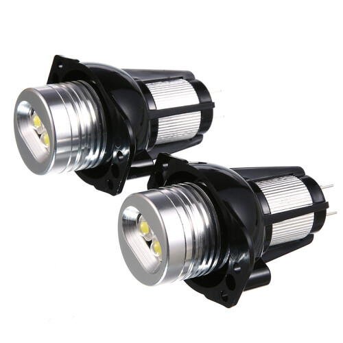 2x LED Angel Eye Halo Ring  Light Bulb 20W for  E90 E91