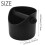 Coffee Grind Knock Box And Espresso Dump Bin (Black) 7