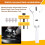 Adjustable Watch Case Removal Mount Three-Claw Open Cover Set Watch Repair Kit 3