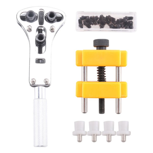 Adjustable Watch Case Removal Mount Three-Claw Open Cover Set Watch Repair Kit