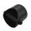 Coffee Grind Knock Box And Espresso Dump Bin (Black) 8