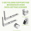 Support Frame Steel Foldable Stretch Shelf Rack Microwave Oven Wall Mount Bracket Stainless Silver 5