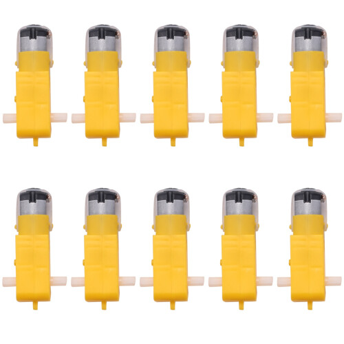 10 Piece  Car Tt Motor Launch  Car Gear Motor For