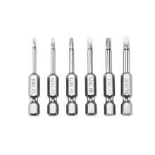 6Pcs S2 Steel Triangular Screw Bits Magnetic Screwdriver Bit Anti Slip Triangle Screw 1.8/2/2.3/2.5/2.7/3 Mm Dropshipping