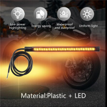 Les Feux de Frein Durables de Moto de 48 Smd Allument Des Lumières Menées Lumières Imperméabilisant de Permis de Moto