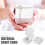 100Pcs  Paper Box Nice  Box Packaging Box Small Size-White 5