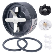 8Pcs Blender Replacement Kit for Nutribullet 900W 600W Extraction Blade Gaskets Seal O Ring Shock Pad Motor Top Gears