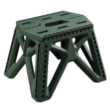 Folding Chair Outdoor Small Stool Portable Folding Stool Beach Camping Stool HighLoad Bearing Durable Camp Chair Green,B