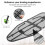 Foldable Ironing Board Home Dorm Space Saving Small Ironing Board Portable Tabletop Ironing Board with Hook for Laundry 6