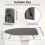 Foldable Ironing Board Home Dorm Space Saving Small Ironing Board Portable Tabletop Ironing Board with Hook for Laundry 7