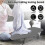 Foldable Ironing Board Home Dorm Space Saving Small Ironing Board Portable Tabletop Ironing Board with Hook for Laundry 5