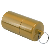 Stainless Steel Cigarette Case Holder 20 Capacity Waterproof Gold