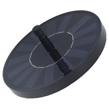 7 V 1,4 W Solarbrunnen, 150 l/h Strahl, hoher