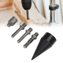 5 Stück Stahl-Ästsplitter-Bohrer 45mm für Brennholzspaltung