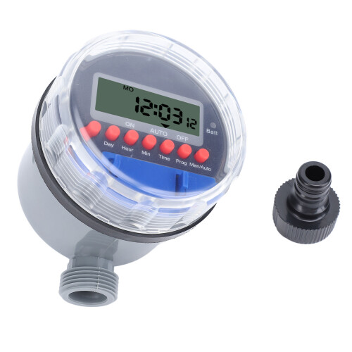 Sprinkler-Timer, LCD-Bildschirmanzeige, 1
