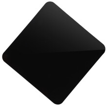 Schwarzes Acryl reflektierendes Display-Board 30x30cm für Fotohintergrundstudio