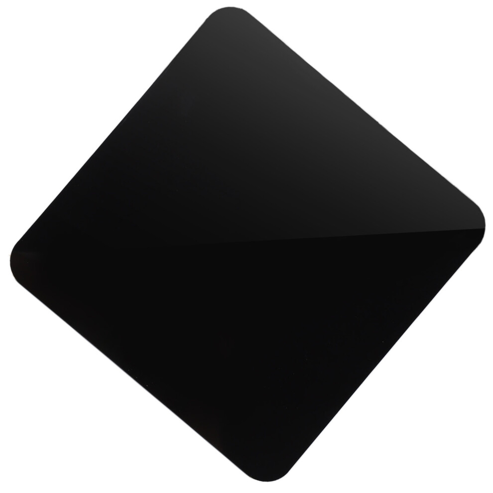 30X30cm Double Sided Acrylic Reflective Board For Photography - Black 7901376666865