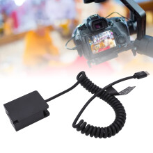 Dummy-Batterieadapter DMWDCC8 für G5-Kamera Typ C mit Flexiblem Federkabel