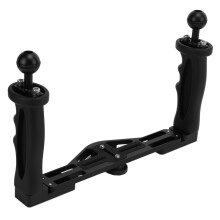 CNC Processed Underwater Camera Rig with Dual Handle Stabilizer