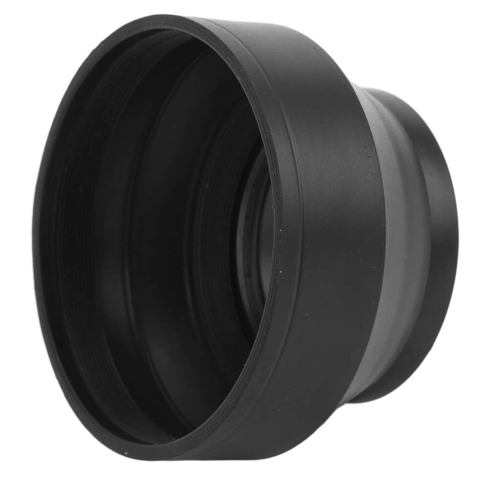 49Mm Foldable Camera Lens Hood Digital Damage Prevention For Dslr Camera Light 9481376217291