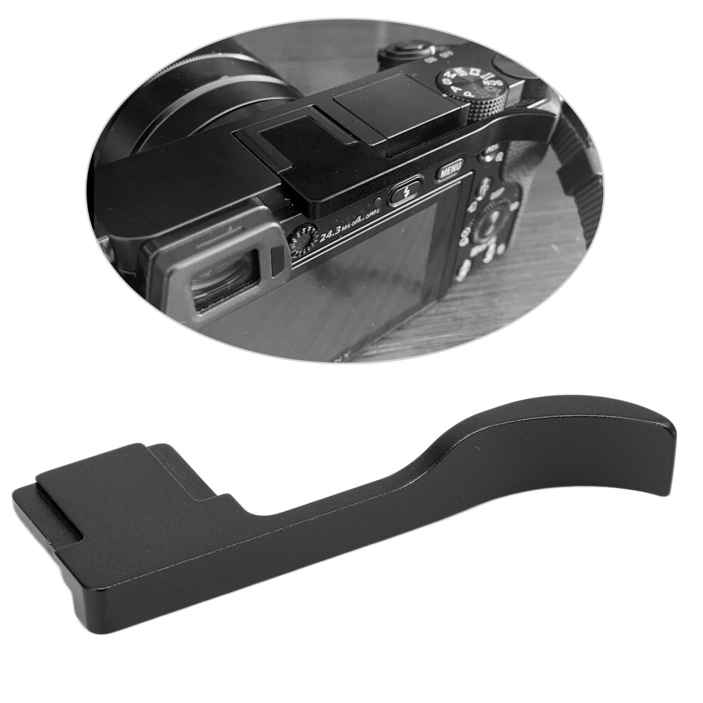 Sony A7c Cold Shoe Mount Aluminum Thumb Handle - Strong Grip 8031376654575