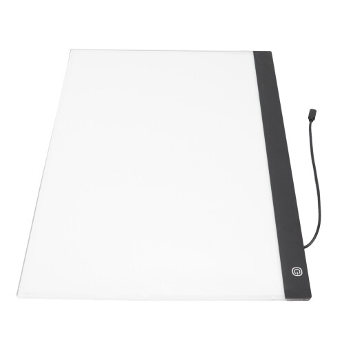 Acrylic LED Drawing Light Board A3, USB Dimmable Eye Protection