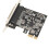 PCIe 1X IEEE 1284 DB25 Parallel Port Adapterkarte für Windows/Linux 8