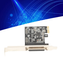PCIe 1X IEEE 1284 DB25 Parallel Port Adapterkarte für Windows/Linux