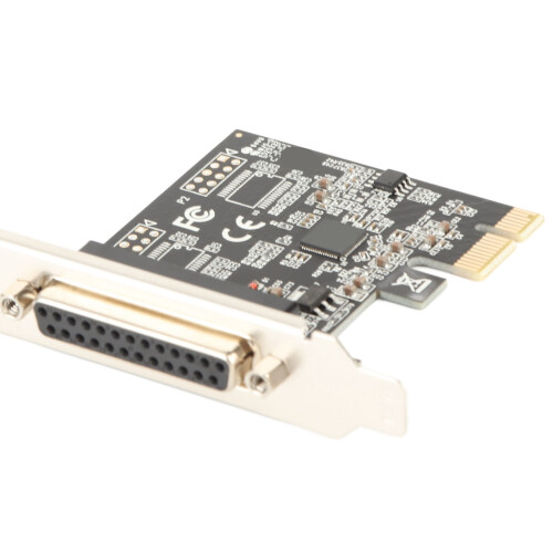 PCIe 1X IEEE 1284 DB25 Parallel Port Adapterkarte für Windows/Linux 2