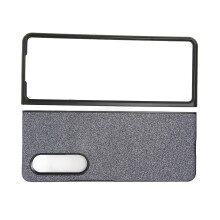Funda con purpurina para Galaxy Z Fold 3 33 g negro chispeante