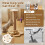 Large Cat Tree Scratching Post Pet Climbing Tower Kitten Activity Centre 4