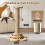 Large Cat Tree Scratching Post Pet Climbing Tower Kitten Activity Centre 7